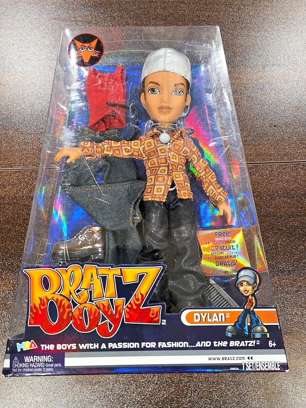 Bratz Dylan Boyz Doll in Original Box NWT
